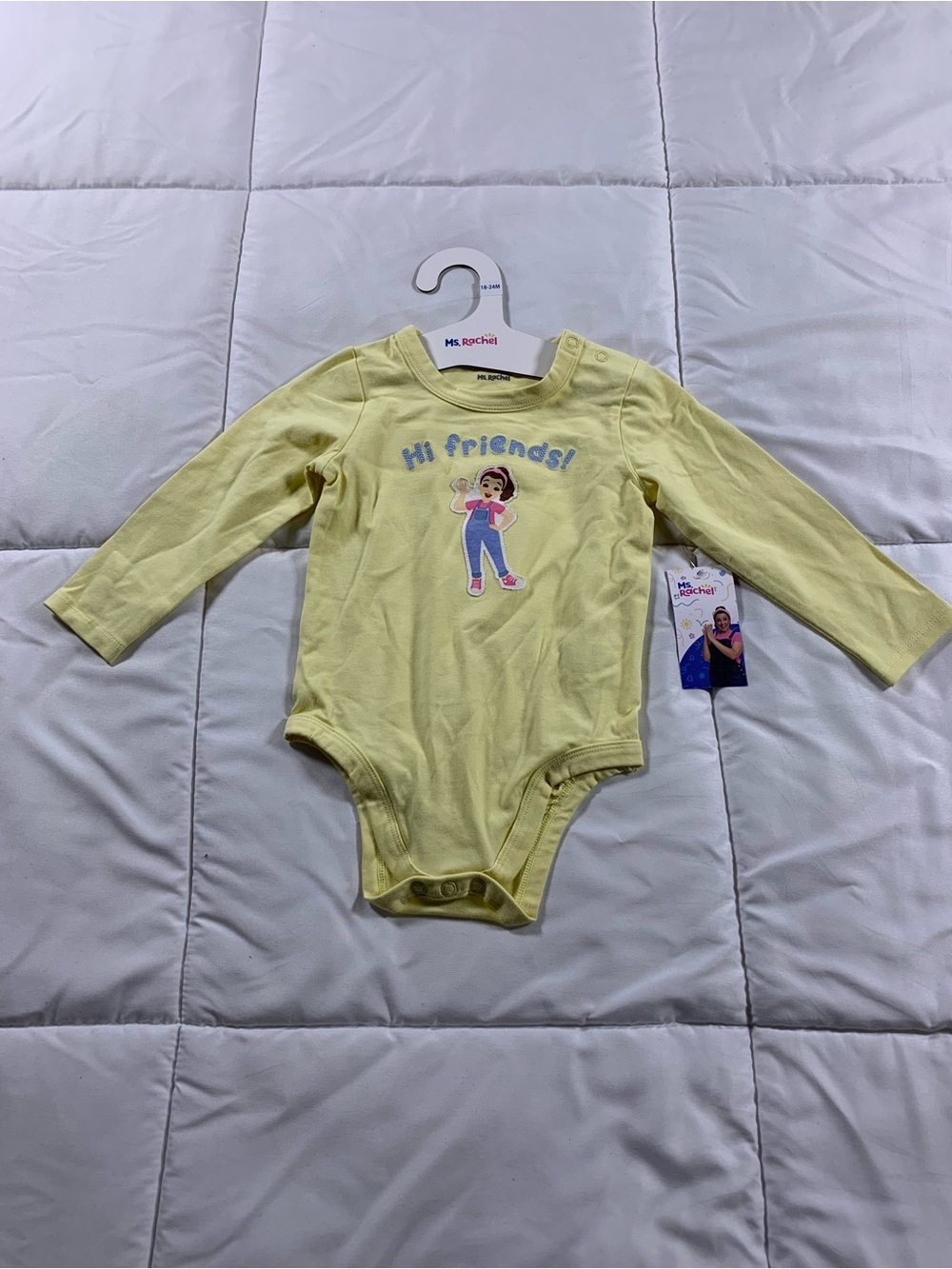New with tags MS. RACHEL onesie size 18-24M